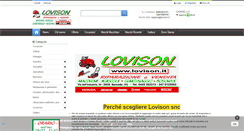 Desktop Screenshot of lovison.it